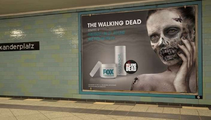 The Walking Dead · Großfläche am Alexanderplatz